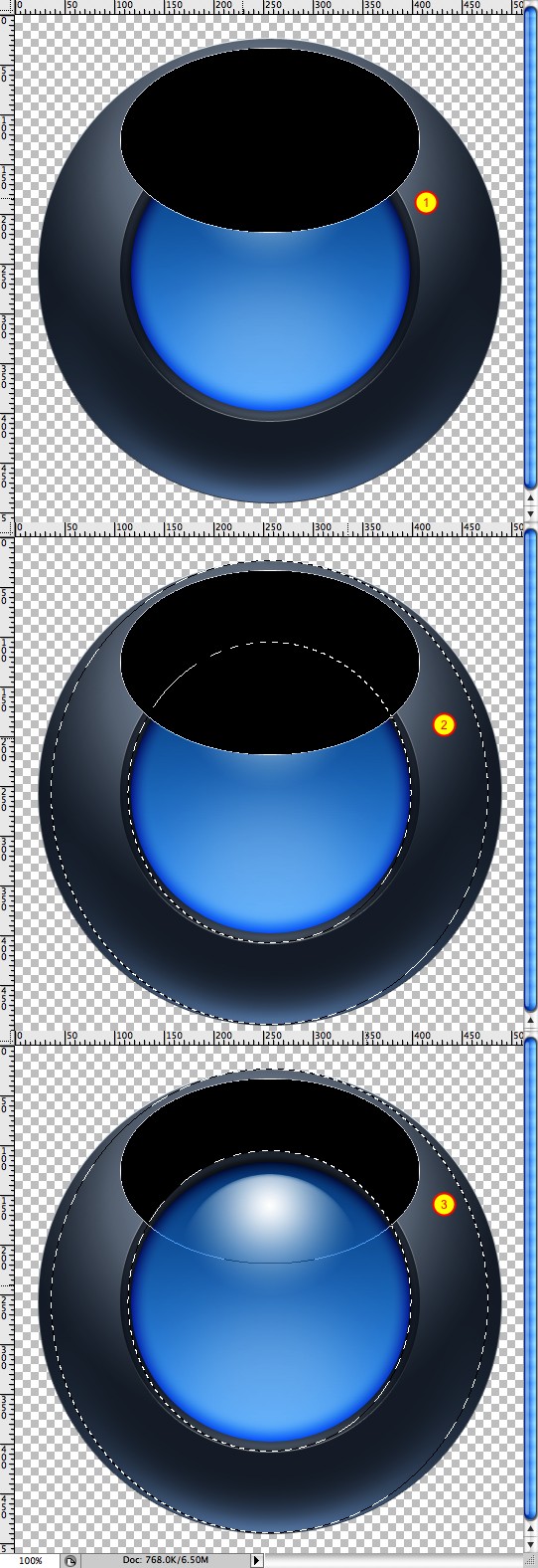 Quicktime Icon in Photoshop