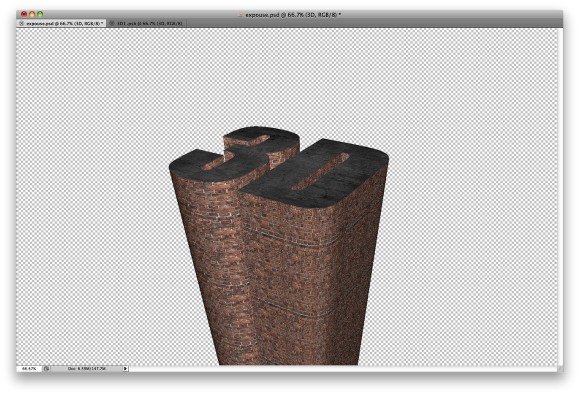 3D Type with Repoussé in Photoshop CS5 Extended