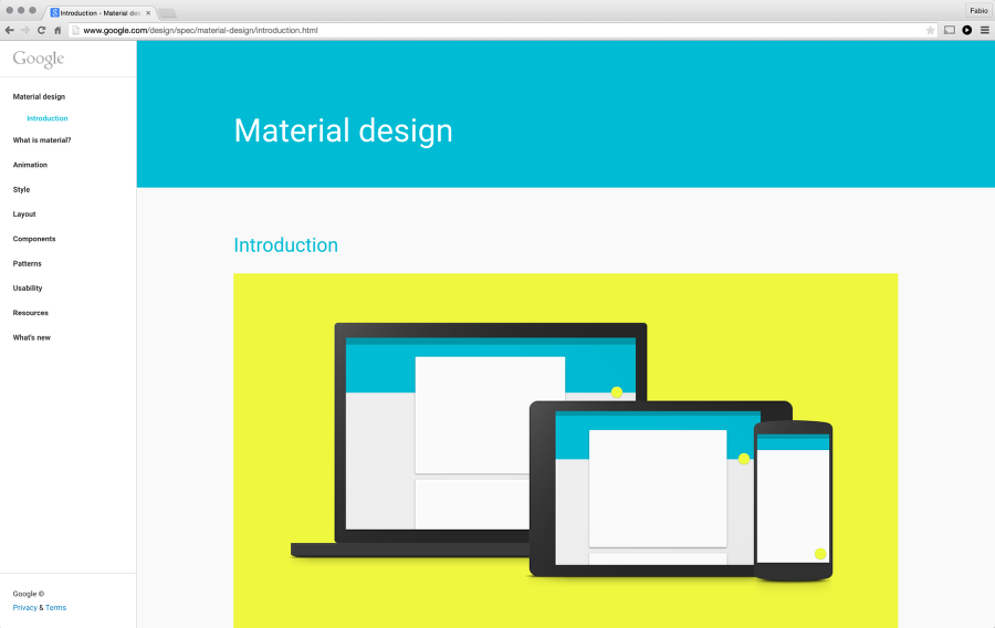 Abduzeedo Material Design