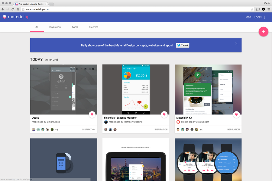 Abduzeedo Material Design