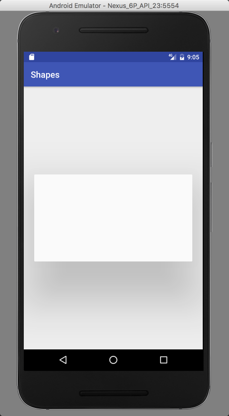 Android Native Prototyping - Shapes and Click Event