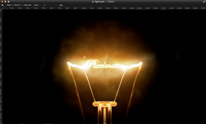 Awesome Light Effect in Pixelmator