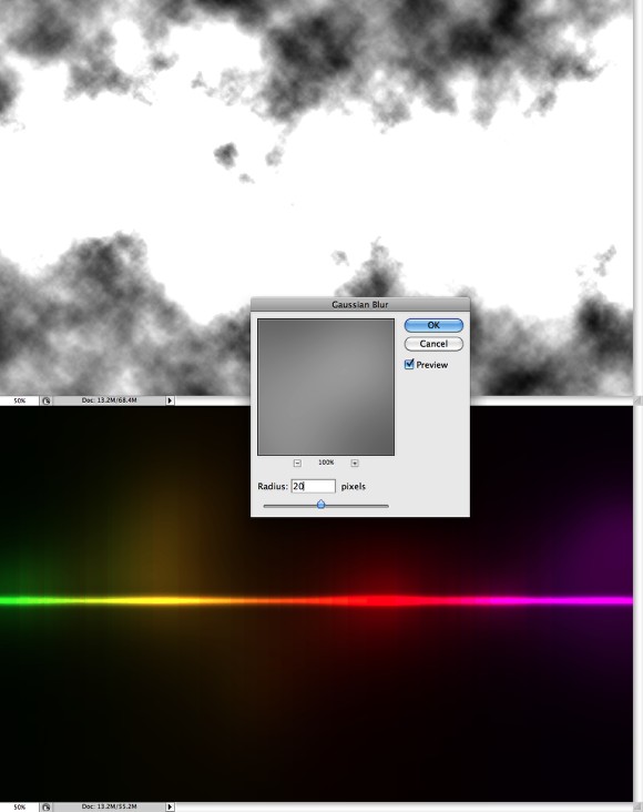 Colorful Light Effect in Photoshop