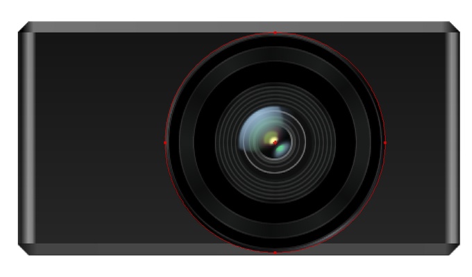 Easy Camera Icon in Fireworks