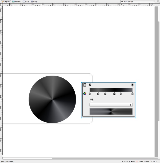 Easy Camera Icon in Fireworks