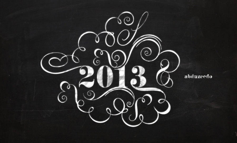 Easy Chalk Ornament Typography in Photoshop