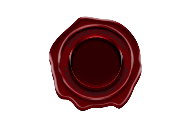 Easy Wax Seal in Illustrator and Photoshop