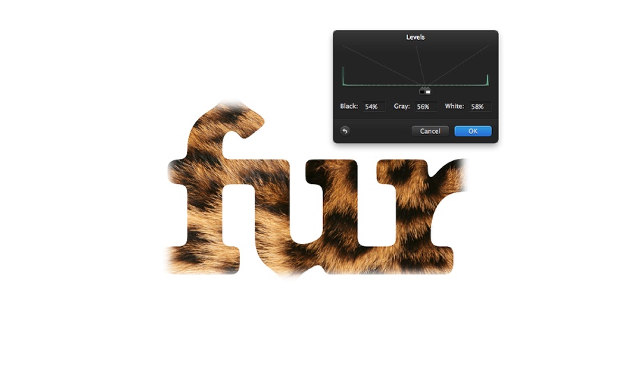 Super Easy Furry Text in Pixelmator