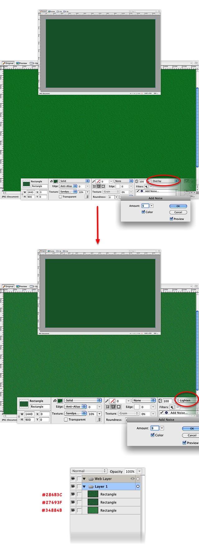 Game Center Style in Fireworks