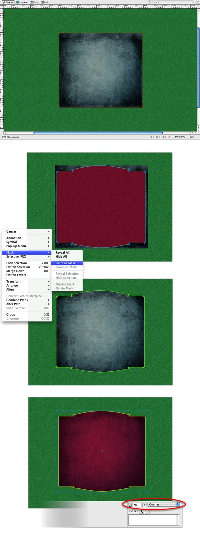 Game Center Style in Fireworks Game Center Style in Fireworks