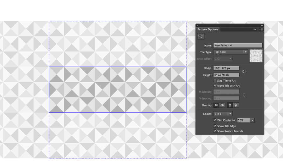 Geometric Pattern in Illustrator