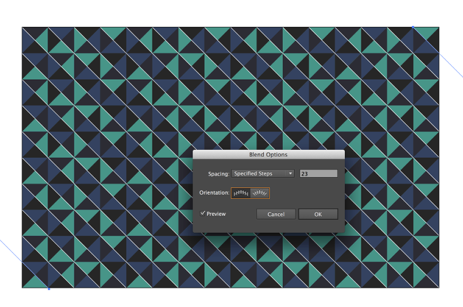 Geometric Pattern in Illustrator