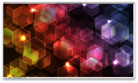 Hexagon Bokeh Effect in Photoshop