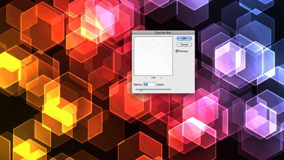 Hexagon Bokeh Effect in Photoshop