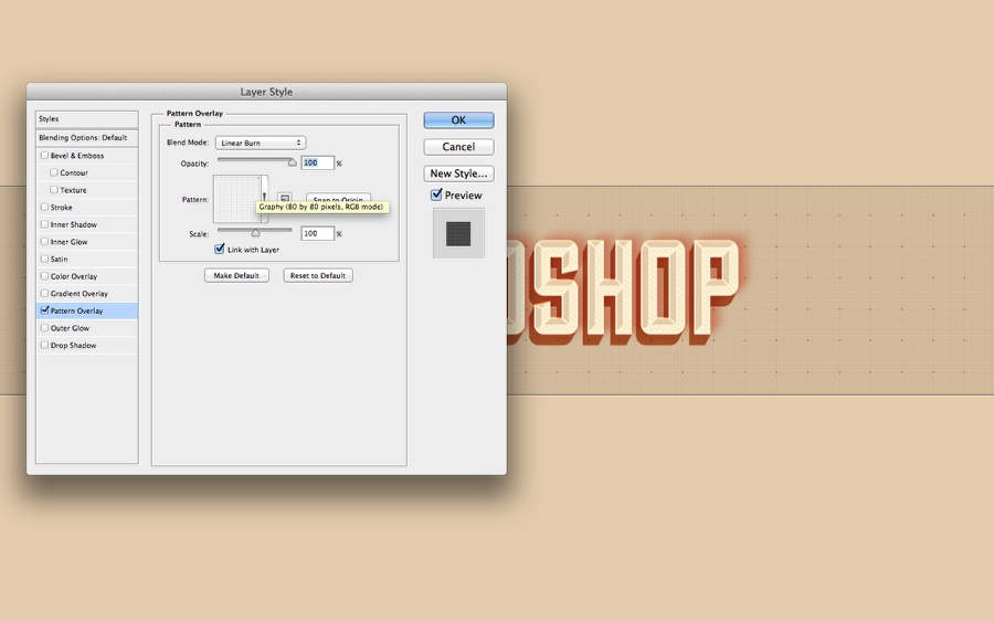 Hipster Text Effect in Photoshop CS6