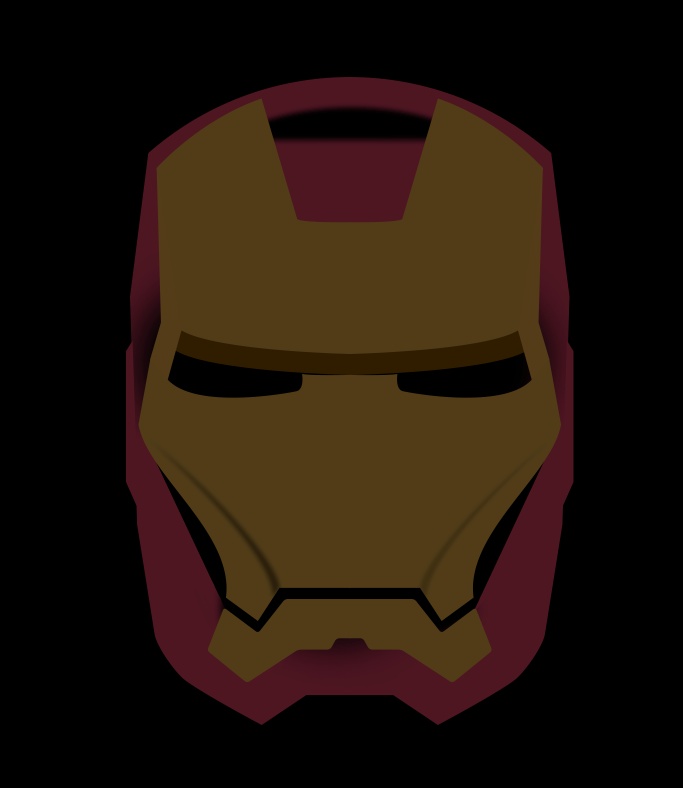 Iron Man in Illustrator and Photoshop