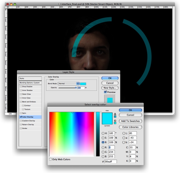 Iron Man Interface in Photoshop