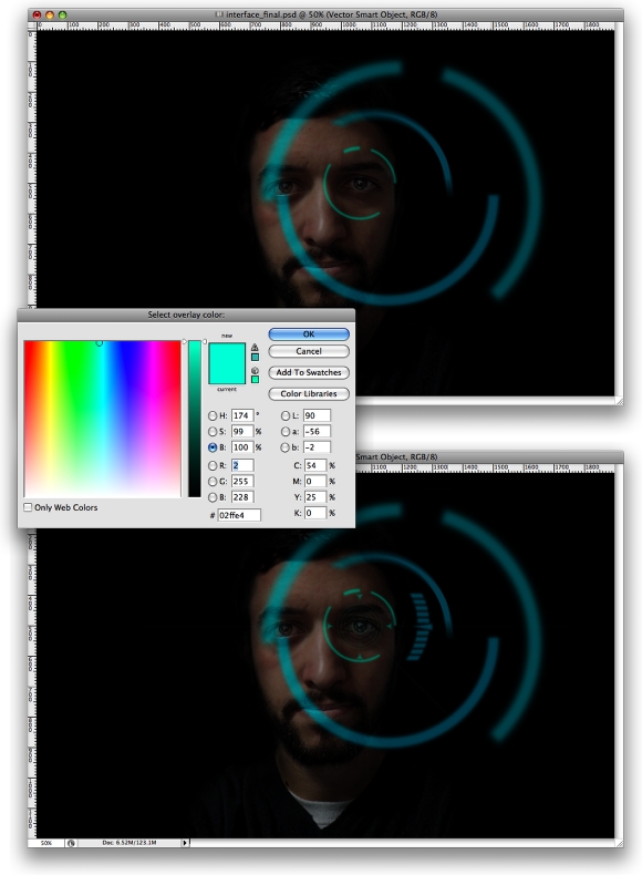 Iron Man Interface in Photoshop