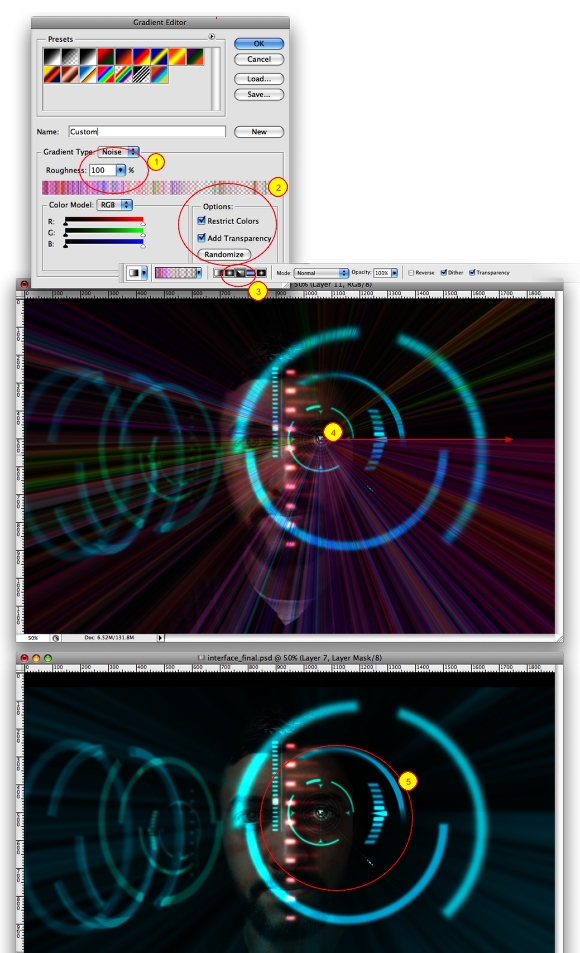 Iron Man Interface in Photoshop