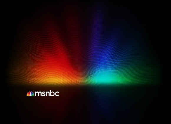MSNBC Background in Photoshop