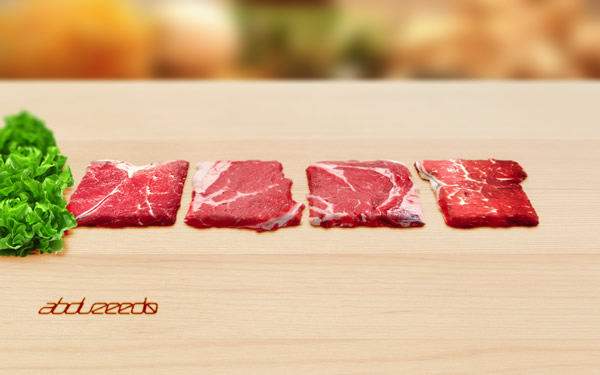 Image from the Meat Text Effect in Photoshop