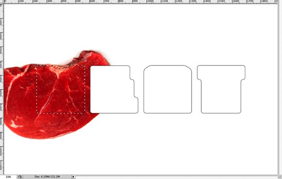 Image from the Meat Text Effect in Photoshop