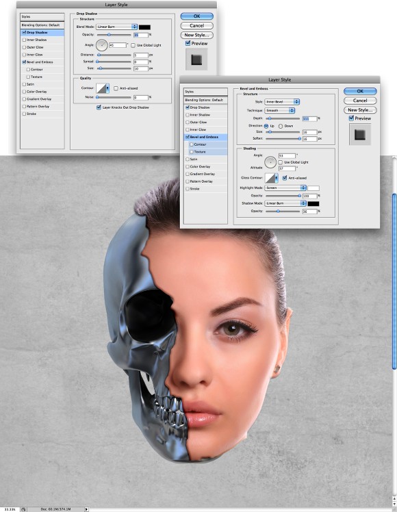 How to Create a Melting Portrait Photo Effect Manipulation in Photoshop