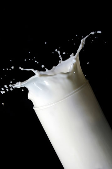Image from the Milk Typography Effect in Photoshop Tutorial