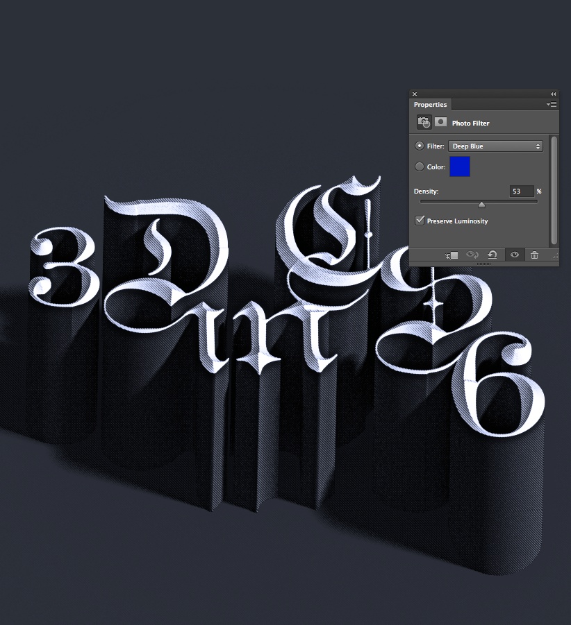 Playing with 3D in Photoshop CS6