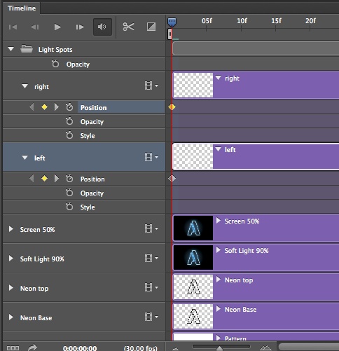 Playing with Timeline in Photoshop CS6