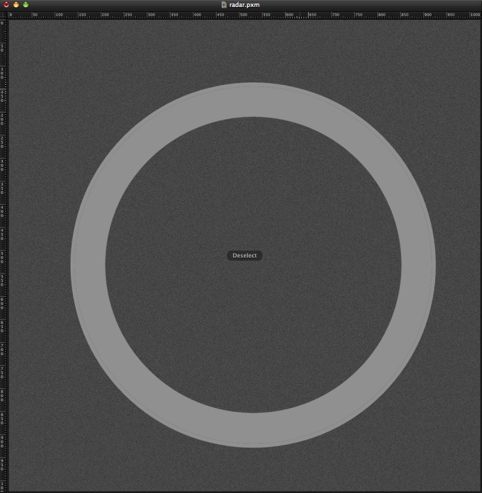 Radar Icon in Pixelmator