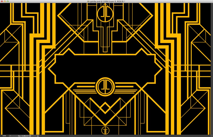 The Great Gatsby Deco Style in Illustrator and Photoshop