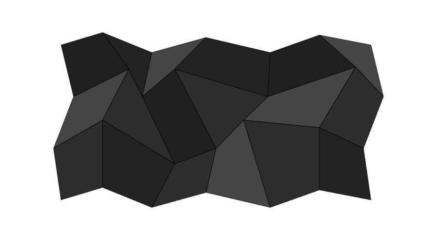 Vector Polygonal Background in Illustrator