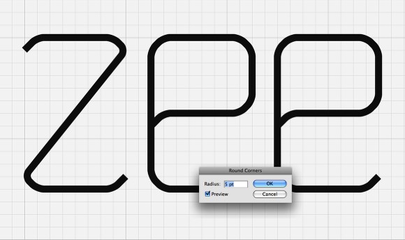 Zee Logo in Illustrator