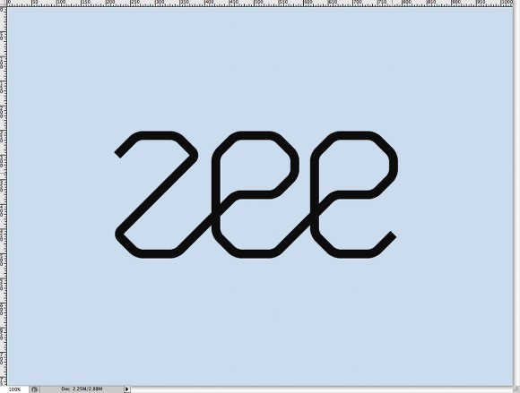 Zee Logo in Illustrator