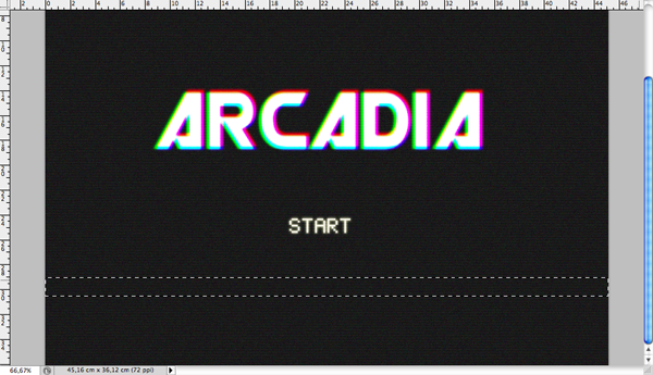 Reader Tutorial: Arcadia 80's VHS Style