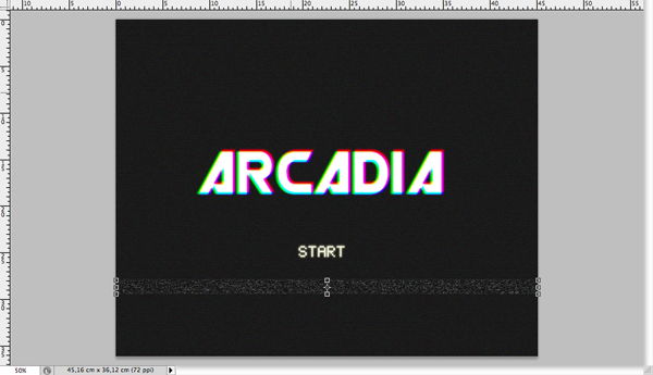 Reader Tutorial: Arcadia 80's VHS Style