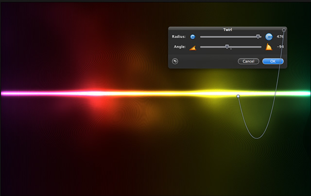 Creating a Colorful Light Effect with Pixelmator