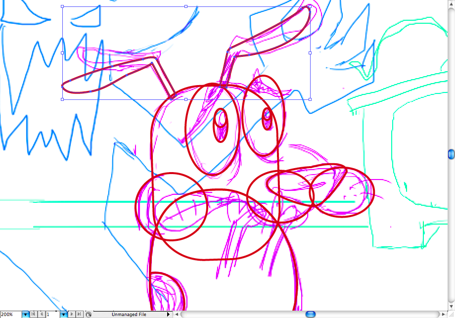 Coraje, el perro cobarde. ¡Adobe Ilustrator! Coraje, el perro cobarde. ¡Adobe Ilustrator!