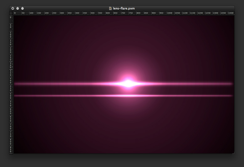 Lens Flare Revisited in Pixelmator