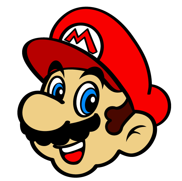 Beginner Tutorial Create Super Mario's Head on Illustrator