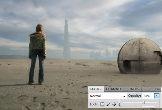 Planet X Matte Painting in Photoshop by Santosh