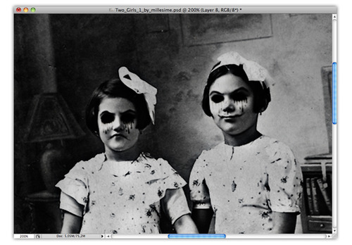 Reader Photoshop Tutorial: Sisters by Marcos Torres