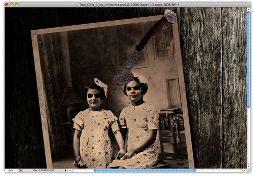 Reader Photoshop Tutorial: Sisters by Marcos Torres