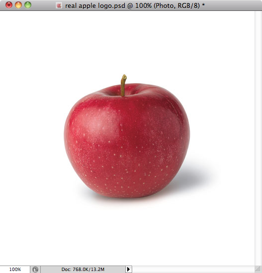 Real Apple Logo in Photoshop