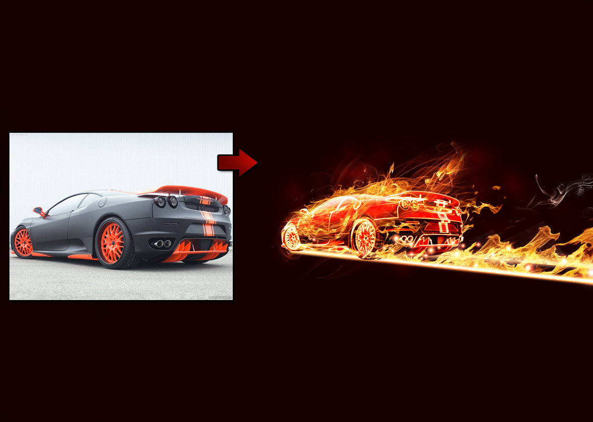 Reader Tutorial: Flaming Car by Lincoln Soares
