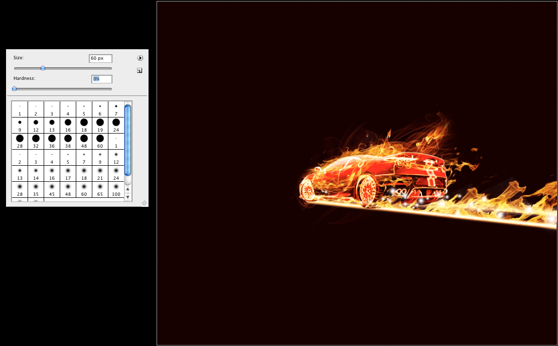 Pembaca Tutorial: Mobil Flaming oleh Lincoln Soares