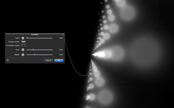 Speed of Light Effect in Pixelmator