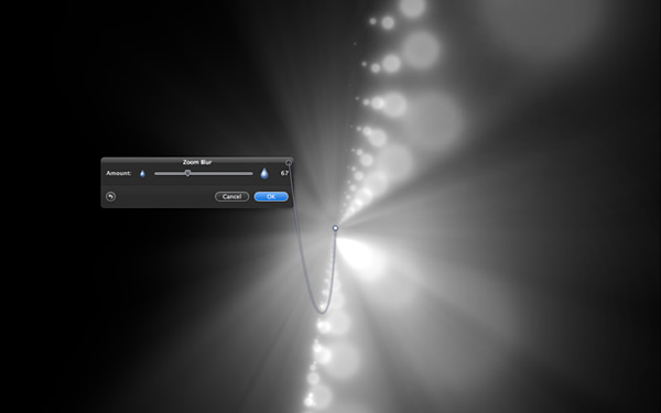 Speed of Light Effect in Pixelmator
