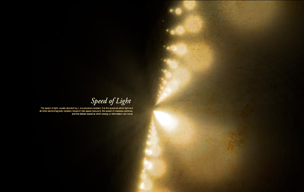 Speed of Light Effect in Pixelmator